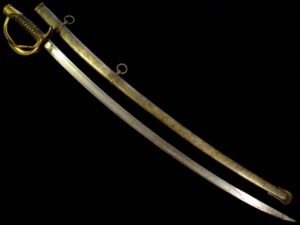 Antique US Civil War M1860 Union Light Cavalry Sword - AMES -1860 Saber Vtg Old