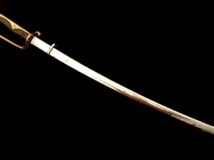 Russo-Japanese Kyu-Gunto WW2 Army Officer Samurai Sword -Antique/Old -FAMILY MON