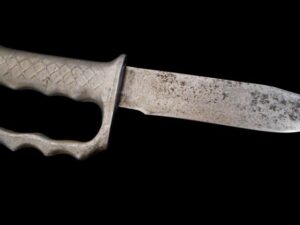 TUI Australian WW II Knuckle Fighting Knife -Aussie Combat -WW2 -REGD