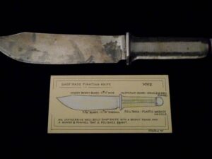US WW II Theater Fighting Knife—ROGER BALLARD Collection -WW2 Military/Homefront