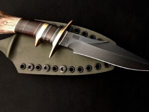 BEHRING MADE TECHNICAL Knife -Custom WRAITH SUBHILT Fighter -Montana -Collection