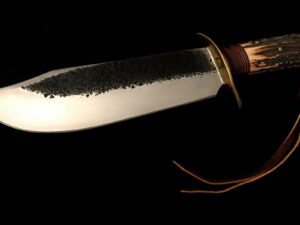 BEHRING Custom CAMP Knife -Scagel-style Hunting -STAG -Jim -Collection RARE!