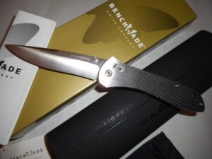 GOLD CLASS Benchmade 710-101 McHenry & Williams Knife -Carbon Fiber/Collection
