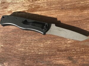 VINTAGE 1990s Benchmade Emerson Design Knife -Tanto Balisong ATS-34 db