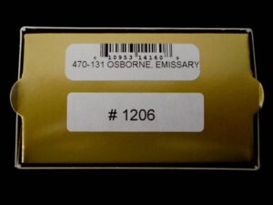 Limited Edition GOLD CLASS Benchmade 470-131 Osborne EMISSARY Knife -Damasteel