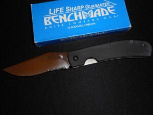 VINTAGE—Benchmade 725S KODIAK BOWIE SKINNER -Old Knife Collection/ATS-34/USA