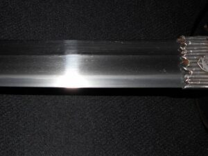 BIG Antique Japanese Samurai DAITO Sword -Shakudo -PAPERED/SIGNED -Old - 75.4 cm