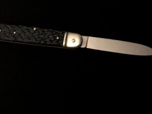 German BOKER Bone Auto Lever Lock Knife -Model 712 Tree Brand Classic/db