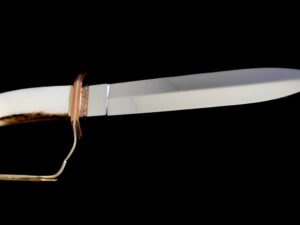 Rare ONE OF A KIND Buck CUSTOM D-Guard DAGGER KNUCKLE KNIFE -Joe Houser