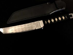 Cold Steel Imperial Tanto Knife -Damascus San Mai #0760 /1000 -Vtg Collection