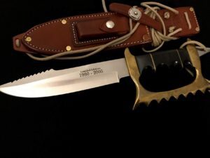 Colin Cox Custom Limited Edition Trench KNUCKLE KNIFE -1980-2005