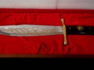 Collins US Marine Raiders GUNG HO Commemorative V44 -USMC -24kt GOLD ETCH - USA