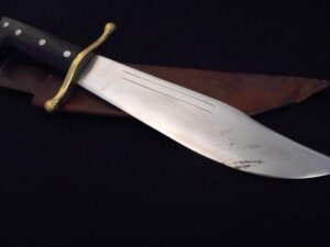 US WW2 COLLINS V44 FIGHTING KNIFE -WW II MACHETE -USMC/MARINE CORPS COLLECTION