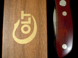 Vintage ca.1970’s COLT BARRY WOOD Fold-Away -CUSTOM Knife -Rare/Old Collection