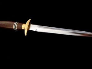 John Nelson COOPER Custom Double-Edged Stiletto/Fighting Knife/Dagger