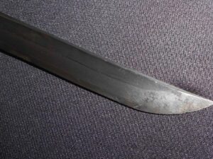 Antique Japanese Samurai Sword with KEN HORIMONO—SUPERIOR CARVING -Old -Signed