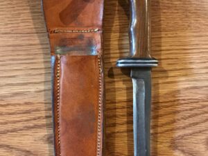 Old Antique BUCK Knife -1272 Morena SAN DIEGO Cal -Lignum Vitae -RARE Collection