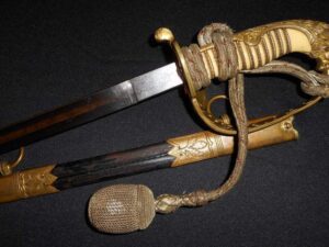 German Naval Officer Sword -Old/Antique 1874-76 Eickhorn/WW1 -ID’d w/PROVENANCE