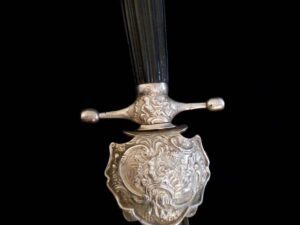 Old/Antique 1800’s German Hunting Short Sword -Dagger/Knife/Cherubs/FINE DETAIL