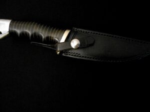 GIL HIBBEN Custom Knife -Early Loveless-style -Manti UT -Vtg/Old/Collection/USA