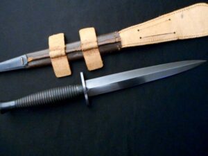 Fairbairn-Sykes Commando Knife -WW II Third Pattern INDIA THEATER/WW2 Collection