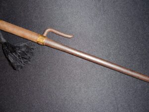 Antique Japanese Jitte/Jutte Samurai Weapon -Sword/Katana -Old Iron Kabutowari