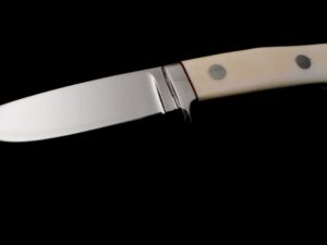 JIMMY LILE Custom Big 7 Knife -James B -Script -Vtg/Old Collection