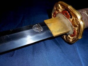 SPECIAL ORDER—Japanese WW II Army Sword—KIKUSUI CREST—Old/Antique/WW2 Samurai