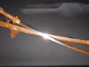 WW2 Japanese Army Officer GENDAITO Samurai Sword -Old/Antique Katana—w/TASSEL