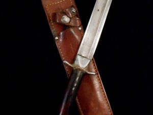 U.S. WW2 KnifeCrafters Fighting Knife -made from Union Civil War Sword Blade