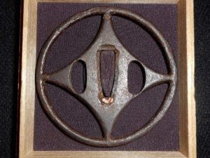 Antique Japanese Samurai Katana Sword Ko-Shoami Tsuba -Old Collection