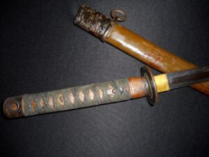 LATE WAR Japanese NCO Sword -WW II Antique/Old WW2 Samurai/Collection