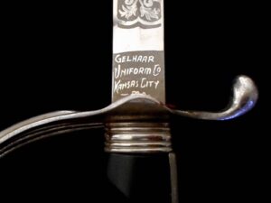 US M1902 Ames/Gelhaar Saber -Old/Antique 1931 PRESENTATION ‘First Prize’ Sword