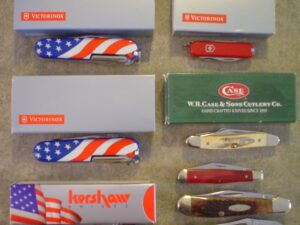 DEALER RESALE LOT - 41 NEW Collection Knives -Kershaw/Buck/Mantis/Puma/CRKT/Case