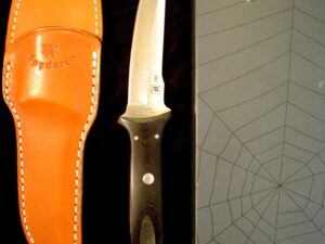 Rare Collector Club Spyderco FB03 Lum Tanto Knife -AUS-8 Micarta Seki Japan