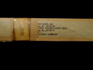 US WW II PAL M4 Fighting Knife—Unissued & UNOPENED!—WW2 -w/BOX