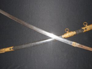 Japanese WW II Model 1883 Naval Kyu-Gunto Samurai Katana -Old/Antique Navy Sword