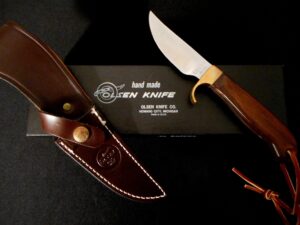 NIB Vintage OLSEN OK Hunting Knife -H C Mich -Old/Antique Collection -500/USA