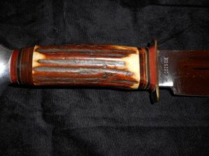 Vintage HUGE Puma 12 6356 Bowie Knife/Western Germany/Wood Handle/Old Collection