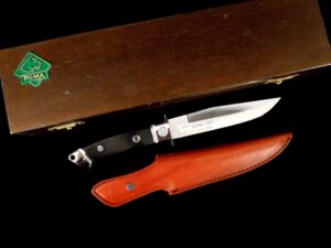 RARE NIB PUMA 12 6480 DEFENDER Fighting Knife -Vtg Collection -Hehn Design