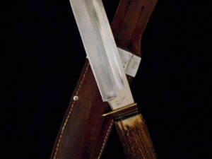 RARE!—Antique 1950’s German PUMA 6320 Bowie Knife -Old Knife Collection/Stag
