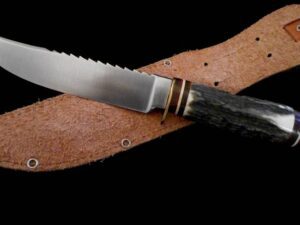 RARE-MINT CONDITION!—Antique German PUMA 5” Bowie Knife -Old Collection/Stag