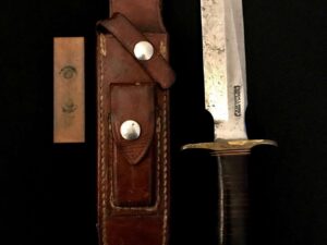 Randall Model 1 Knife w/Johnson Roughback Sheath/US Military/Collection