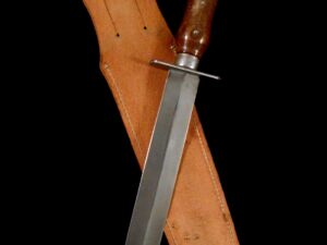 RARE Vtg US WW2 Ben Rocklin Sticker Fighting Knife -Combat Collection -Antique