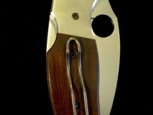 NEW in Box Spyderco C123WDP SAGE Folder -NIB C123 Knife -Wood