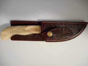 M W SEGUINE Custom Skinning/Hunting Knife -JUNEAU ALASKA -Old/Vtg Collection