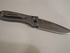 -LIMITED EDITION- Benchmade 707-701 SEQUEL Knife/DISCONTINUED McHenry & Williams
