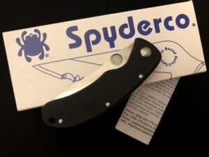 Spyderco TIM WEGNER Knife -COLLECTOR CLUB -C48GPS C48 -Collection -White Box