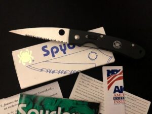 Spyderco CENTOFANTE II Knife -COLLECTOR CLUB -C50GS C50 -Collection -White Box
