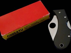 RARE Vtg Spyderco C09SATU TUFFRAM COPILOT Knife -Old Collection C09 -NIB
